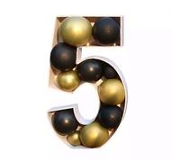 Présentoir de ballons en latex décomposable sans danger pour les enfants pour anniversaires, remises de diplômes, fournitures de fête pour enfants