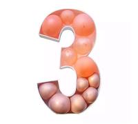 Présentoir de ballons en latex décomposable sans danger pour les enfants pour anniversaires, remises de diplômes, fournitures de fête pour enfants