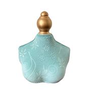 Présentoir de bijoux en velours vert clair fait à la main, ensemble porte-collier Mannequin, modèle d'accessoire for Boutique direct(18 * 22cm)