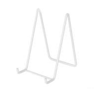 Présentoir de bureau en métal avec supports de chevalet et support d'assiette, adapté pour présenter des images d'art, des photos, des médailles et des livres sur un bureau ou une étagère (trompette