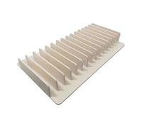 Présentoir de bureau pour échantillons de carrelage et de pierre, support d'exposition en ABS pour vitrine en bois et céramique