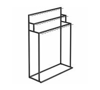 Présentoir de Ceinture, Support de Rangement de Ceinture sur Pied, Organisateur de Suspension de Ceinture de Pantalon à Cravate, étagères commerciales Multifonctions pour Sac à Main, écharpe,