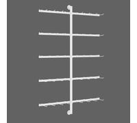 Présentoir de Chaussettes de Porte-clés Au Détail, Organisateur Bijoux en Métal de Magasin de Détail Mural, Présentoirs Porte-clés, Cintre De Boucles d'oreilles, Étagères À Crochets Peu Encombrantes