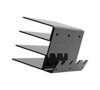 Présentoir de clavier mécanique à plusieurs rangs avec, Black | Vitrine solide en polyacrylate pour claviers mécaniques Play Gear Computer Space