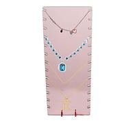 Présentoir de collier en acrylique Bracelet Bijoux Plateau Organisateur pour Femmes Filles Gallery Store Présentation Bijoux Organisateur Rack