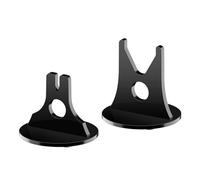 Présentoir de coupe - Étagère en acrylique Base antidérapante en 2 pièces, Organisateur de table | Présentoir de protection pour ranger les couteaux pour la collection Vanity Room de table de cuisine