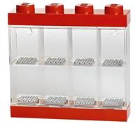 Boîte de présentation pour 8 minifigurines - Rouge