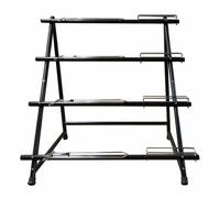 Presentoir de magasin 4 velos sur 4 niveaux noir