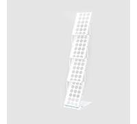 Présentoir de magazines pliable en alliage d'aluminium | Multicolore : for le bureau, les salons professionnels, les expositions(E)