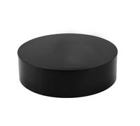 Présentoir de mannequin rond, support de levage de base cylindrique for boutique de mariage, table de base de plate-forme de décoration d'événement de fête(Black,16x12in)
