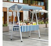 Présentoir de marché pliable, cabine extérieure portable pour vendeurs de rue et salons d'artisanat