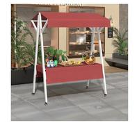 Présentoir de marché portable pour marchands extérieurs, salons d'artisanat, centres commerciaux, installation facile et durable