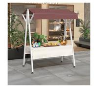 Présentoir de marché portable pour marchands extérieurs, salons d'artisanat, centres commerciaux, installation facile et durable