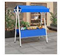 Présentoir de marché portable pour marchands extérieurs, salons d'artisanat, centres commerciaux, installation facile et durable