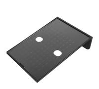 Présentoir de Menu L en Plastique Ps, Support de Table Stable | Affichage Clair et Transparent, Facile à Installer, pour Menus et Inserts, Style Moderne