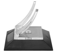Présentoir de Moulinets de Pêche Noir en PC pour Spinning Reel | Support de Rangement, Structure Sécurisée Antidérapante, Assemblage Flexible, pour Exposition Quotidienne du Matériel