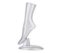 Présentoir de pied de mannequin transparent pour homme, modèle de pied de mannequin en plastique, chaussettes de baskets, chaussures, présentoir pour femmes et enfants, moule de support de chaussette