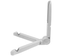Présentoir de Rangement pour Disques Vinyles Pliable en Plastique Blanc | Organisateur de Bureau, Structure Robuste et Résistante à L’usure, Rangement Pratique pour Maison et Bureau