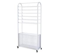 Présentoir de Rangement pour Rubans, présentoir de Couture de Grande capacité pour Organiser Papier Cadeau, Cravates, Foulards, hijabs, Cravates, idéal pour Les salles d'artisanat, Les pâtis