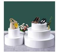 Présentoir de robe de mariée - Plateforme ronde robuste, grande base pour mannequins et accessoires, 50 x 25 cm, idéal pour les magasins de mariage et les expositions
