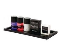 Présentoir de salle de bain noir - - Acrylique Noir G