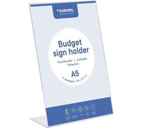 Présentoir de table EUROPEL Budget DIN A5 vertical incliné
