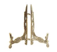 Présentoir De Table - Porte-photos En Assiette De 15 Cm, Chevalet De Livre, Mini Supports Réglables | Étagère De Chevet De Bureau, Pour Pépinière, Mariage, Bureau, Cuisine À Domicile, Décorations De S