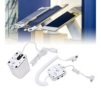 Présentoir de Téléphone Portable Antivol, avec Alarme de sécurité 95-120 DB, Rapide, Support de Téléphone Anti-effraction pour Halls D'exposition, Boutique (pour iOS)