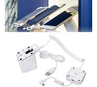 Présentoir de Téléphone Portable Antivol, avec Alarme de sécurité 95-120 DB, Rapide, Support de Téléphone Anti-effraction pour Halls D'exposition, Boutique (Pour Android)