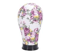 Présentoir de tête de mannequin avec épingles insérables, largement compatible avec les salons de beauté, la maison, l'école, modèle de perruque avec trous d'épingle