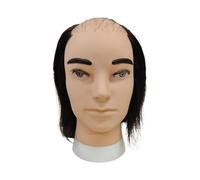 Présentoir de tête de mannequin chauve pour l'entraînement des postiches