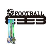 Présentoir de Trophées - Stockage Mural en Acrylique pour Récompenses avec Crochets,Porte-Médailles pour Courses et Sports | Pour Les Coureurs, Les Défis Course, Le Football, Le Baseball, Le Softball