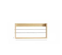 Présentoir de vente au détail - Panneau de grille sur pied - Rangement mobile pour marchés - Support mural pour magazines et étagères flottantes - 1 paquet d'affichage décoratif de littérature