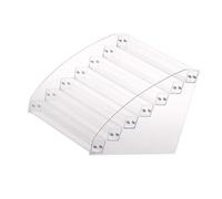 Présentoir de vernis à ongles en acrylique transparent et durable pour maquillage, organiseur pour organiser et exposer de l'encre de tatouage et plus encore. (# 6 (septième étage))