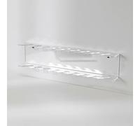 Présentoir d'échantillons de carrelage, présentoir d'échantillons de carrelage Acrylique, Support de Sol de 90 cm pour céramique, Pierre, Bois, Brique - Porte-échantillons Polyvalent et dura