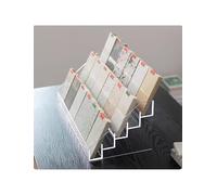 Présentoir d'échantillons multicouche pour organiser des échantillons de carrelage, marbre, granit et dalle - Durable, design peu encombrant pour les salles d'exposition et les présentoirs de vente au
