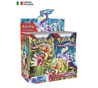 Présentoir d'enveloppes de l'expansion écarlate et Violet du GCC Pokémon (36 enveloppes d'expansion), édition en Italien