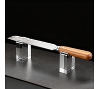 Présentoir d'épée en acrylique avec supports réglables pour s'adapter à différentes longueurs de lame, adapté pour l'affichage d'épées, tantos et sabres laser