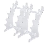 Présentoir détachable pour pinceaux de Maquillage, 2 pièces, présentoir en Acrylique Multifonctionnel pour stylos (Transparent)