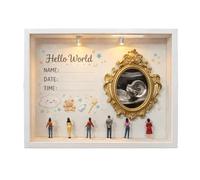 Présentoir DIY Souvenir Lumineux Commémoratif Esthétique | Boîte silhouette Mini Musée à assembler pour pour Décoration Maison, Chambre Enfant, Bureau, Table, Étagère, Fête