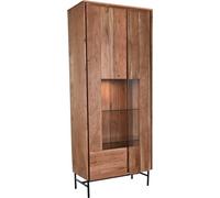Présentoir DKD Home Decor 80 x 40 x 197 cm cristal aluminium acacia