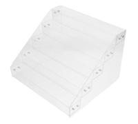 Présentoir en Acrylique à Cinq Niveaux, Rangement Vertical pour Supermarché