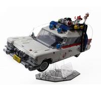 Présentoir en acrylique de qualité supérieure pour Lego Ghostbusters Ecto-1 10274 - Vitrine élégante et sécurisée pour votre modèle de véhicule LEGO (avec plaque de base)