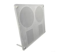 Présentoir en acrylique et photo pour le rangement - Cadre d'album transparent pour objets de collection, cartes d'idoles, cartes de visite, 1CD à 2CD + 4 C (2CD + 2 petites cartes (25 x 28 cm)