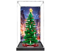 Présentoir en acrylique haute transmission pour modèle d'arbre de Noël Lego 40573, résistant à la poussière et aux chutes, parfait pour les cadeaux, les objets de collection pour adultes (modèle n° C)