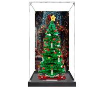 Présentoir en acrylique haute transmission pour modèle d'arbre de Noël Lego 40573, résistant à la poussière et aux chutes, parfait pour les cadeaux, les objets de collection pour adultes (modèle n° E)