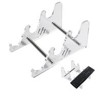 Présentoir en acrylique pour claviers, support de clavier de bureau, installation manuelle, supports inclinés en acrylique pour femmes et hommes, supports de clavier peu encombrants pour tablettes, im