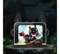 Présentoir en acrylique pour Lego 10375 Dinosaure sans dents - Anti-poussière avec protection UV, ajustement personnalisé pour modèle Lego 10375 - Édition collector (modèle non inclus) (Style 3)