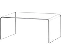 Présentoir en Acrylique Rectangulaire Transparent De 6 Mm D’épaisseur Vitrine De Bureau pour Figurines Cupcake Jouets Parfum, 25 * 15 * 10Cm