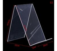 Présentoir En Acrylique Transparent 1 Pièce, Support Transparent Pour Afficher Des Images, Bijoux, Présentoir De Montre, Support De Livre En Acrylique